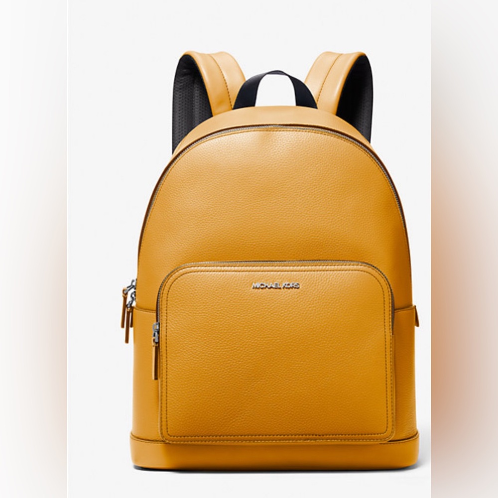 Micheal Kors Cooper Pebbled Leather Commuter Backpack